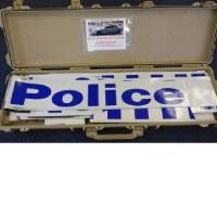 Equipment hire - decal set mock police vehicle