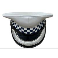 Police uniform - Officer white peaked cap