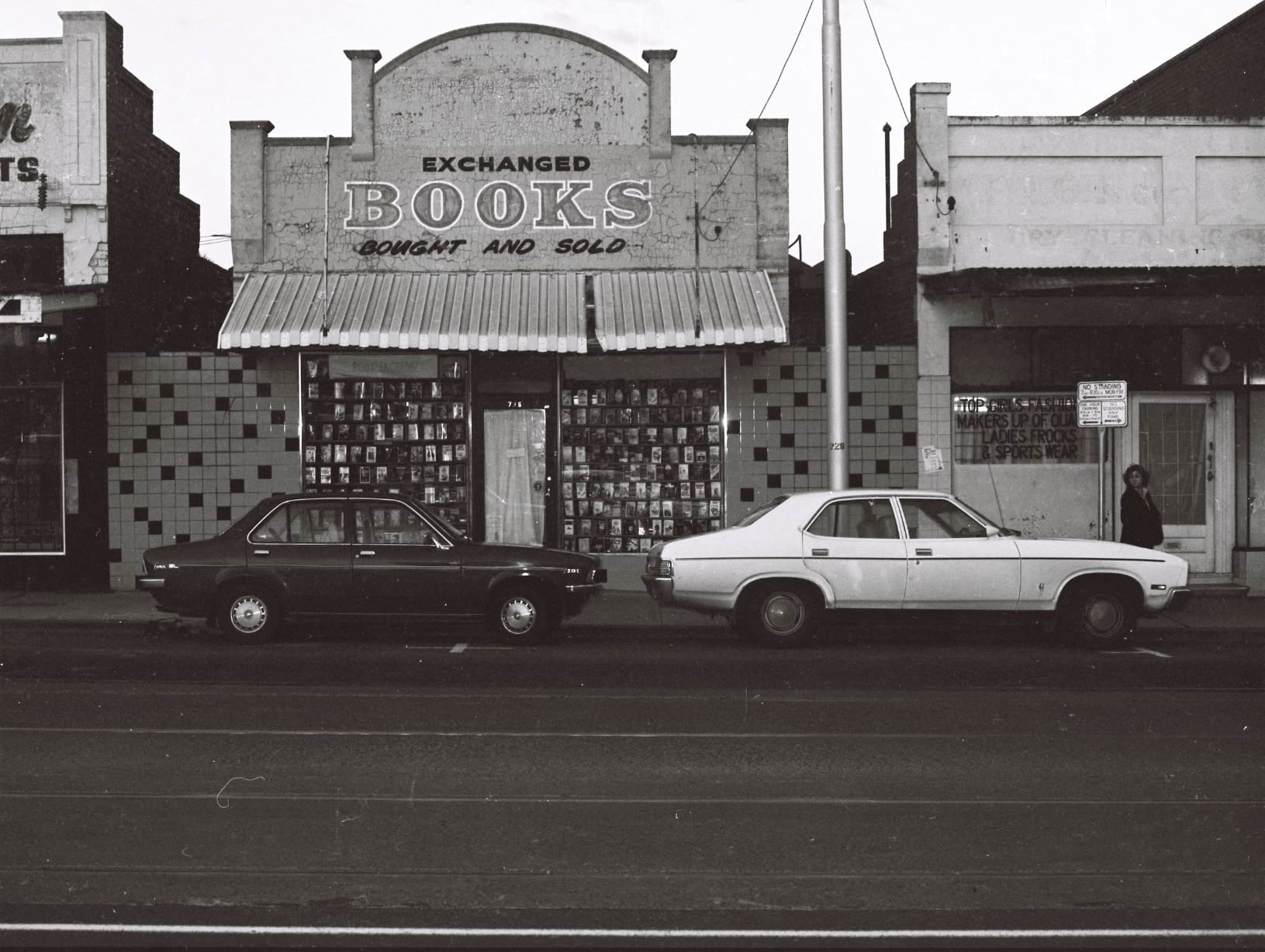 Maria James' bookshop and residence, named 