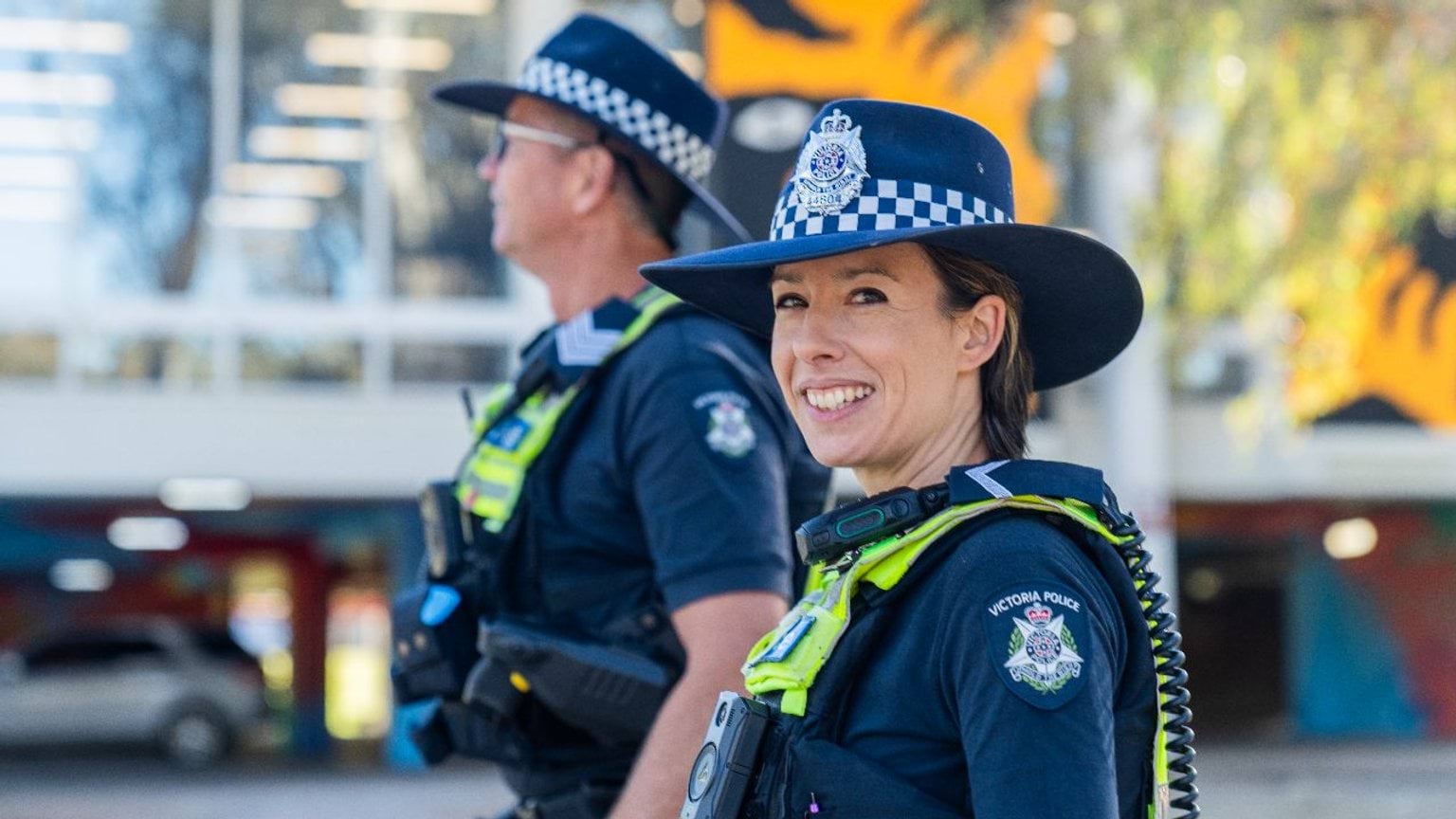 Homepage - two officers outside - feature